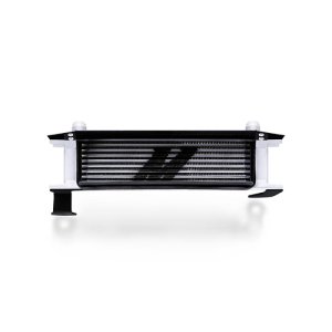 Mazda Miata Oil Cooler Kit - Mishimoto - Thermostatic - Silver - `99-`05