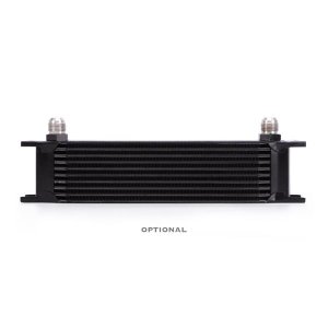 Subaru Impreza Oil Cooler Kit - Front - Mishimoto - Black - `02-`05