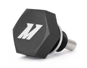 Subaru Forester Magnetic Oil Drain Plug - Mishimoto - M16 x 1.5 - Black - 2014