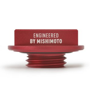 Acura NSX Oil Filler Cap - Mishimoto - Mishimoto Hoonigan - Red - `91-`05