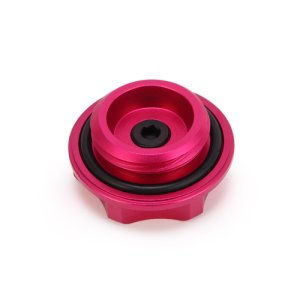Scion FR S Oil Filler Cap - Mishimoto - Billet CNC-machined, Limited Edition - Pink - `13-`14