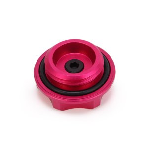 Subaru Tribeca Oil Filler Cap - Mishimoto - Billet CNC-machined, Limited Edition - Pink - `06-`07