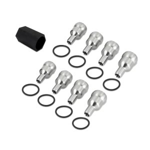 Ford Powerstroke High Pressure Oil Rail Ball Tube Set - Mishimoto - `04-`07