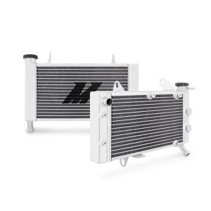 Kawasaki KFX400 Radiator - Mishimoto - Aluminum, X-Brace design - Aluminum - `03-`08