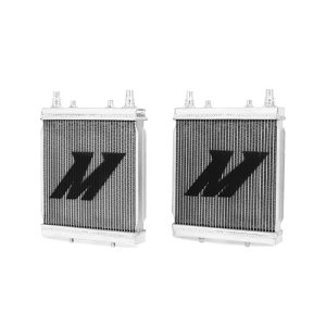 Chevrolet Camaro Performance Auxiliary Radiator Pair - Mishimoto - Aluminum Dual-pass - `16-`17 Chevrolet Camaro Performance Auxiliary Radiator Pair - Mishimoto - Aluminum Dual-pass - `16-`17