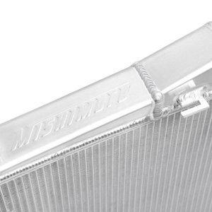 BMW 335i Performance Aluminum Radiator - Mishimoto - Brushed - `11-`13