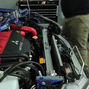 Mitsubishi Outlander Performance Aluminum Radiator - Mishimoto - MM Radiators - Alum - `08-`09