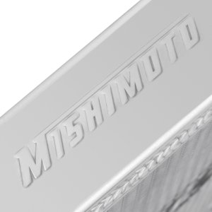 Mitsubishi Evolution Radiator - Mishimoto - Aluminum, Dual Core - Brushed aluminum - `96-`00