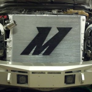 Ford F-250 Super Duty Radiator - Mishimoto - Version 2 - `08-`10