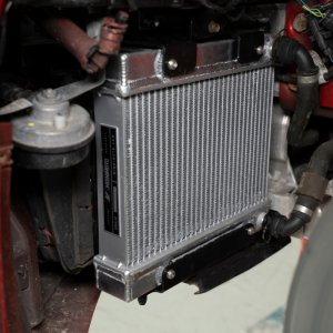 BMW M4 Performance Auxiliary Radiator - Mishimoto - Alum - `15-`20