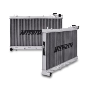 Subaru Forester Aluminum Radiator - Mishimoto - Performance Aluminum Radiator - Polished Aluminum - `04-`05