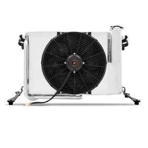 Polaris RZR XP Turbo Radiator Relocation Kit - Rear - Mishimoto - Aluminum, Dual Pass - `16-`27