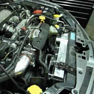 Saab 9-2X Radiator - Mishimoto - Performance Aluminum - 2006