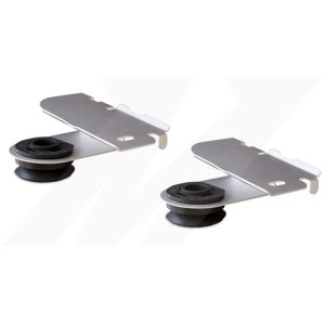 Ford Mustang Mach 1 Radiator Stay Set - Mishimoto - Aluminum - `03-`04