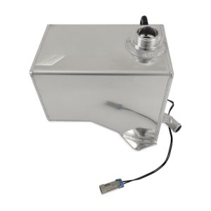 Chevrolet GMC Coolant Reservoir - Mishimoto - Aluminum Degas Tank - Natural - `01-`07