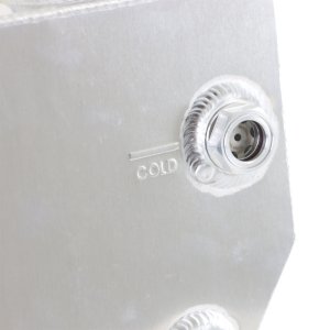 Chevrolet GMC Coolant Reservoir - Mishimoto - Aluminum Degas Tank - Natural - `01-`07