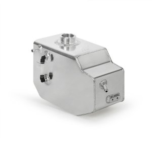 Ford F-150 Coolant Reservoir - Mishimoto - Aluminum Expansion Tank - Natural - `11-`14