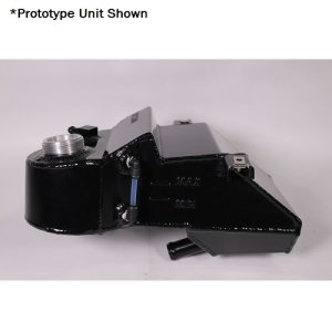 Ford F-350 Super Duty Engine Coolant Reservoir - Mishimoto - Aluminum Degas Bottle - Black - `03-`07 Ford F-350 Super Duty Engine Coolant Reservoir - Mishimoto - Aluminum Degas Bottle - Black - `03-`07