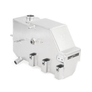 Ford F-250 Engine Coolant Reservoir - Mishimoto - Aluminum Primary Degas Tank - Natural - `11-`19