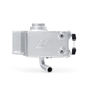 Ford Fiesta ST Coolant Expansion Tank - Mishimoto - TIG-welded Aluminum with Internal Baffles - Polished - `14-`19