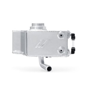 Ford Fiesta ST Coolant Expansion Tank - Mishimoto - TIG-welded Aluminum with Internal Baffles - Polished - `14-`19