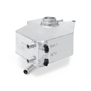 Ford Fiesta ST Coolant Expansion Tank - Mishimoto - TIG-welded Aluminum with Internal Baffles - Polished - `14-`19