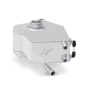 Ford Fiesta ST Coolant Expansion Tank - Mishimoto - TIG-welded Aluminum with Internal Baffles - Polished - `14-`19