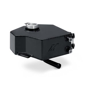 Ford Fiesta ST Coolant Expansion Tank - Mishimoto - Aluminum with Internal Baffles - Black - `14-`19