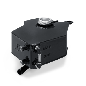 Ford Fiesta ST Coolant Expansion Tank - Mishimoto - Aluminum with Internal Baffles - Black - `14-`19