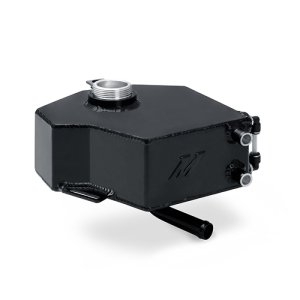 Ford Fiesta ST Coolant Expansion Tank - Mishimoto - Aluminum with Internal Baffles - Black - `14-`19