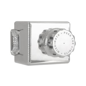 Pontiac G8 Power Steering Reservoir Tank - Mishimoto - Aluminum, -6 ORB, -8 ORB fittings - Polished - `08-`09