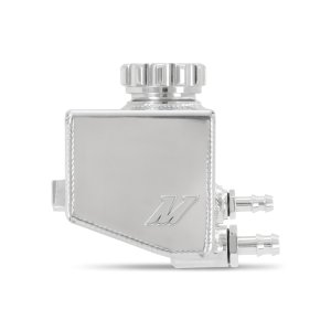 Pontiac GTO Power Steering Reservoir Tank - Mishimoto - Aluminum, -6 ORB, -8 ORB fittings - Polished - `04-`06