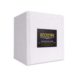 Subaru Impreza Coolant Expansion Tank - Mishimoto - Aluminum, TIG-welded, 50% greater capacity than stock - Polished Silver/Anodized Black - `02-`05