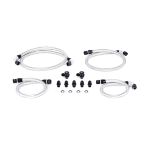 Mazda RX-8 Oil Line Kit - Mishimoto - Braided Stainless - `04-`07