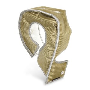 Ford Powerstroke Turbo Blanket - Mishimoto - Titanium - `03-`07