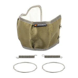 Dodge Ram Turbo Blanket - Mishimoto - Volcanic Lava Rock and Titanium Outer Layer - `04-`09 Dodge Ram Turbo Blanket - Mishimoto - Volcanic Lava Rock and Titanium Outer Layer - `04-`09