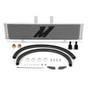 Chevrolet Duramax Transmission Cooler - Mishimoto - Stacked-plate, MMTC-DMAX-01SL - `01-`03