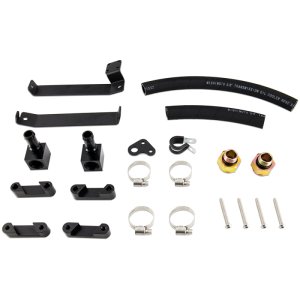 GMC Sierra Transmission Cooler - Mishimoto - Stacked-Plate Design, Larger Core - Silver - `15-`16