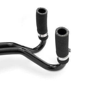 Ford Powerstroke Transmission Cooler Kit - Mishimoto - Silver - `11-`16