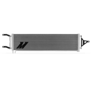Ford Powerstroke Transmission Cooler - Mishimoto - Silver - `17-`19