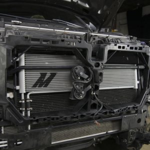 Ford Powerstroke Transmission Cooler - Mishimoto - MM - `20-`22