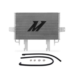 Ford Powerstroke Transmission Cooler - Mishimoto - 37-row stacked plate - `99-`03