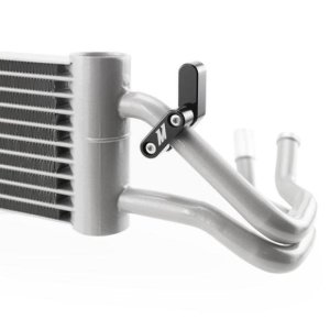 BMW M4 Transmission Cooler - Mishimoto - DCT Dual-Pass Design - Silver Powder Coat - `15-`20