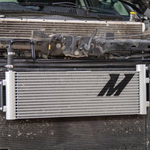 Ram 2500 Transmission Cooler - Mishimoto - Tube and Fin Design - `10-`12
