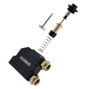 Dodge Ram Thermal Bypass Valve Kit - Mishimoto - Replaceable Thermostat + Anodized Finish - Black - `13-`18