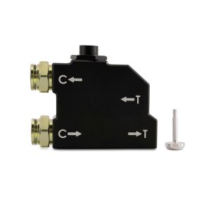 Dodge Ram Thermal Bypass Valve Kit - Mishimoto - Replaceable Thermostat + Anodized Finish - Black - `13-`18