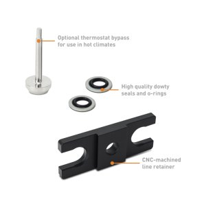 RAM 2500 Transmission Oil Cooler Thermal Bypass Valve - Mishimoto - Thermal Bypass - Black - `19-`27