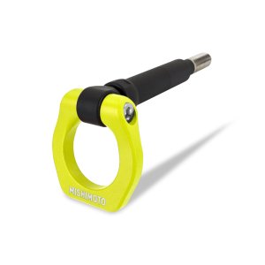 Subaru BRZ Tow Hook - Front - Mishimoto - Racing - Neon Yellow - `13-`21