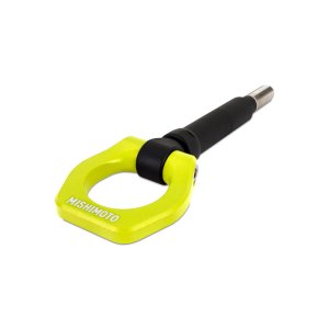 Subaru BRZ Tow Hook - Front - Mishimoto - Racing - Neon Yellow - `13-`21