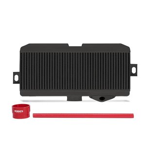 Subaru WRX STI Intercooler Kit - Mishimoto - Top-Mount, 3.75 inch thick core - Black & Red - `08-`14